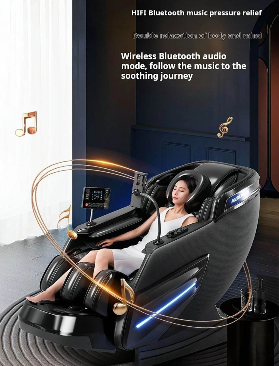 4D Zero-Gravity Shiatsu Heat Airbag Full Body Massage Chair - Omega Lifestyles