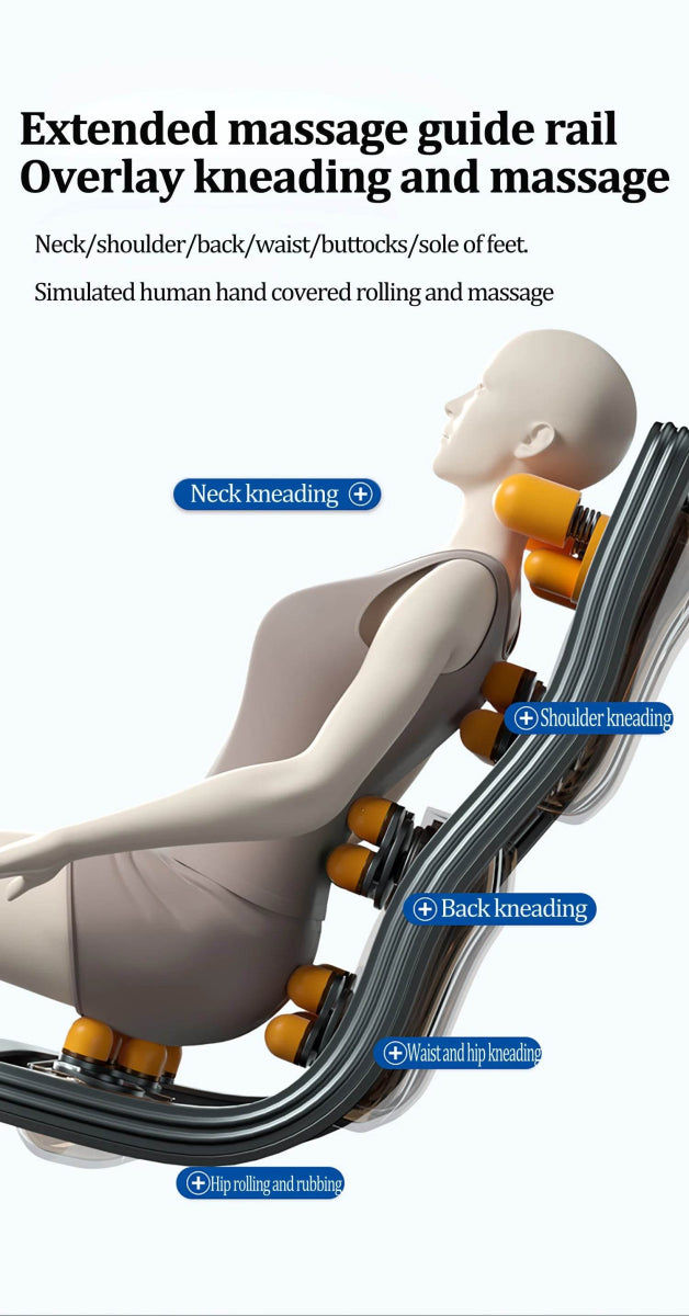 Zero-Gravity Full Body Multifunction Bluetooth Massage Chair - Omega Lifestyles