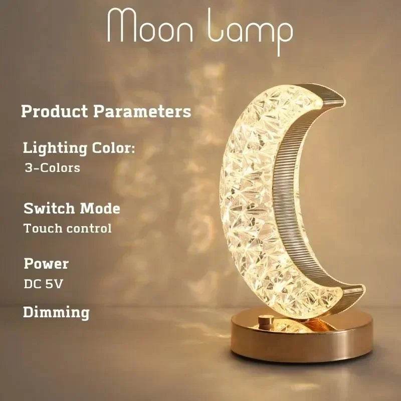LED Moon Star Tree Topper with Multi-Mode Lighting - Sleep Galleria