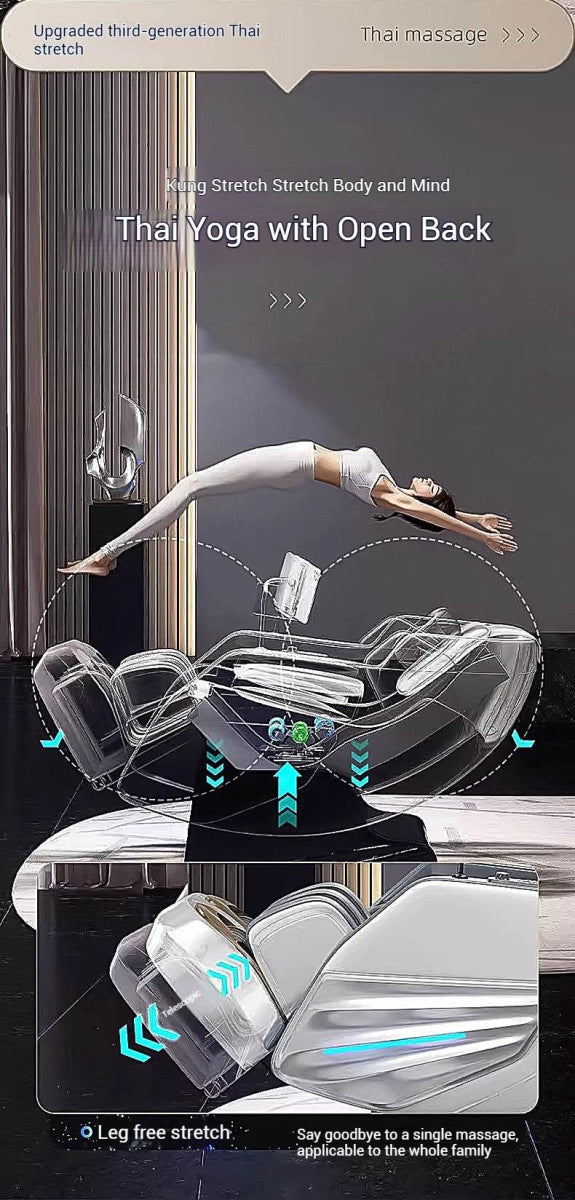 4D Zero Gravity Full Body Shiatsu Massage Chair - Omega Lifestyles