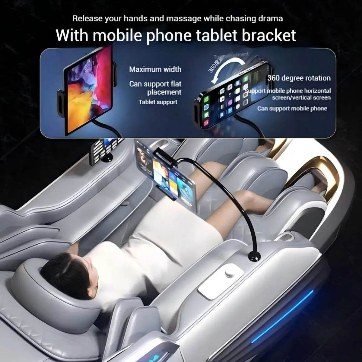 4D Zero Gravity Full Body Shiatsu Massage Chair - Omega Lifestyles