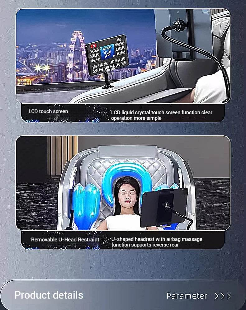 4D Zero Gravity Full Body Shiatsu Massage Chair - Omega Lifestyles