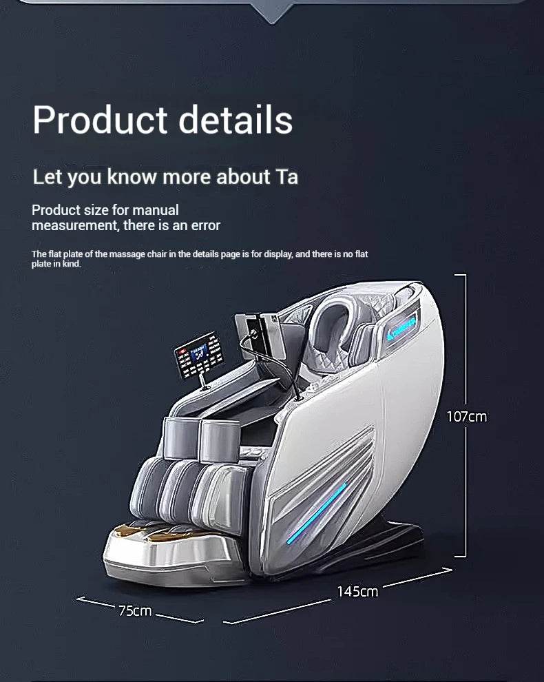 4D Zero Gravity Full Body Shiatsu Massage Chair - Omega Lifestyles