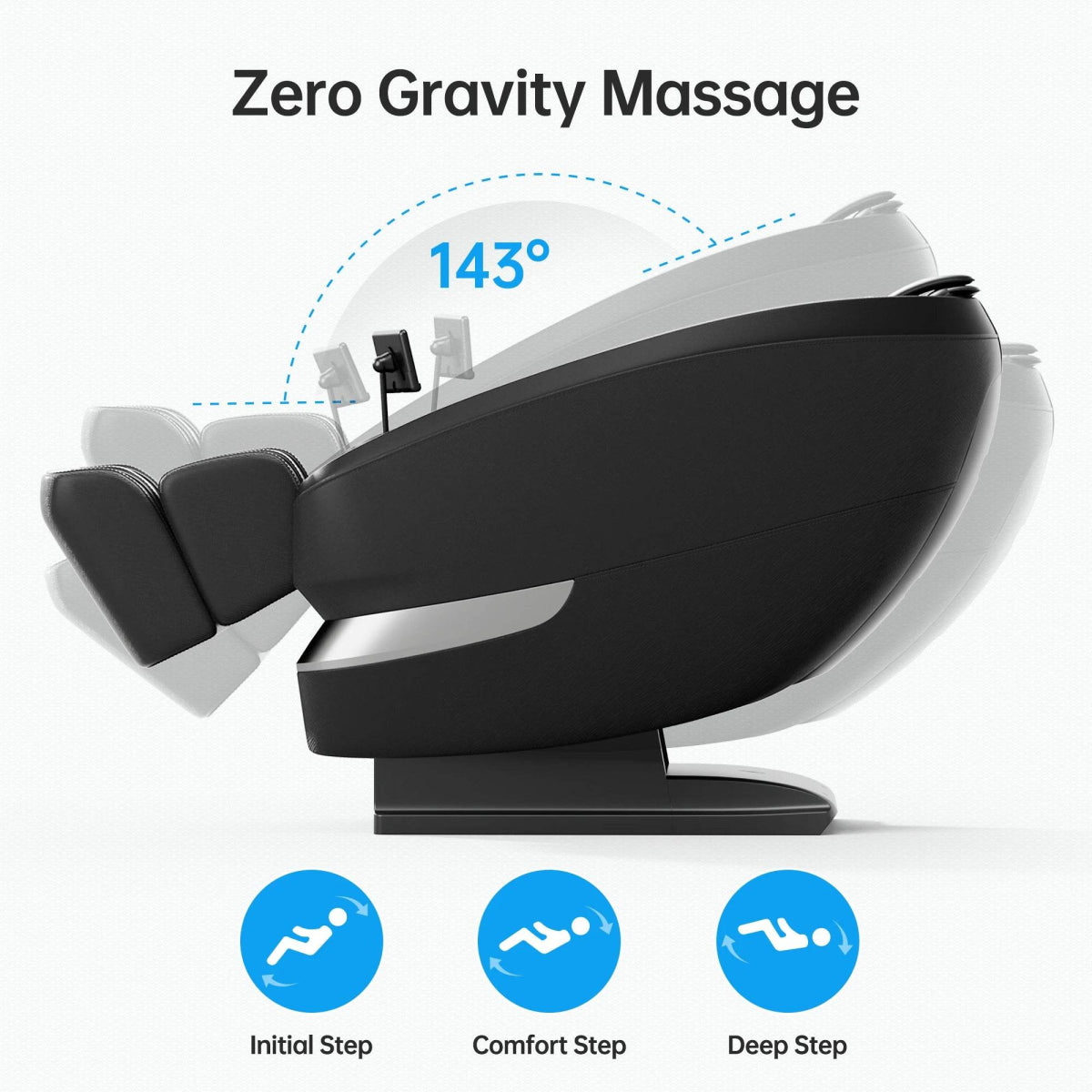 Full Body Shiatsu Zero Gravity Heated Massage Chair - Omega Lifestyles