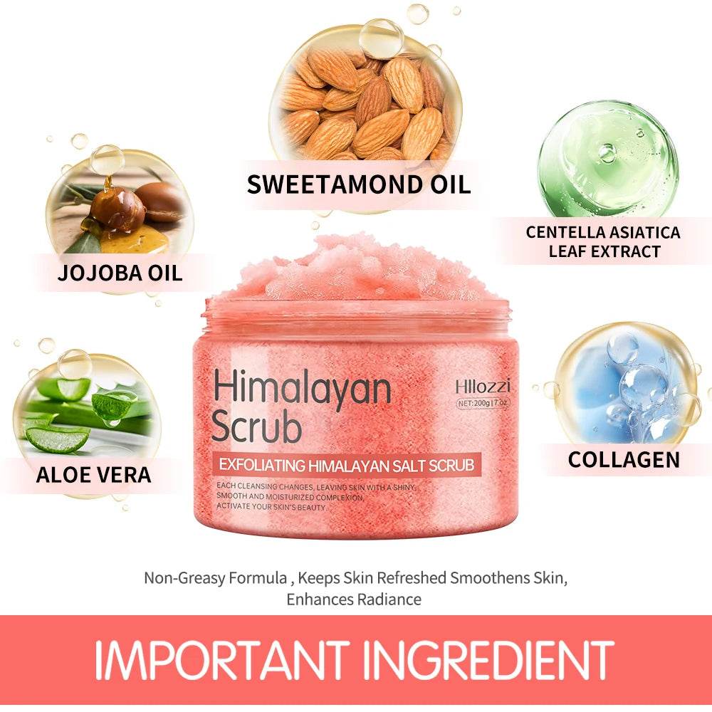 Himalayan Salt Exfoliating Body Scrub - Sleep Galleria