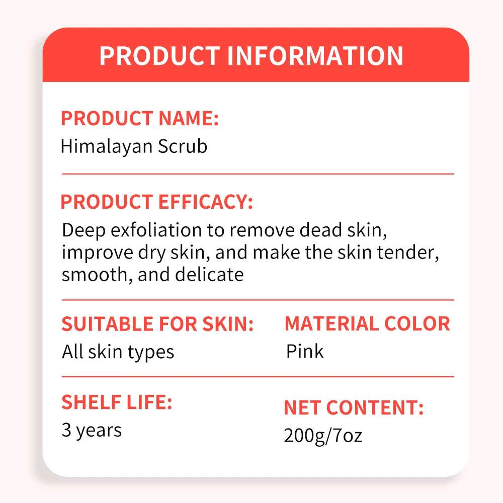 Himalayan Salt Exfoliating Body Scrub - Sleep Galleria