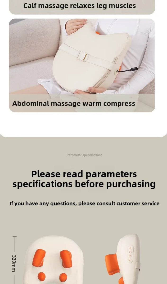 Rechargeable Shiatsu Electric Neck And Shoulder Massage Pillow - Sleep Galleria