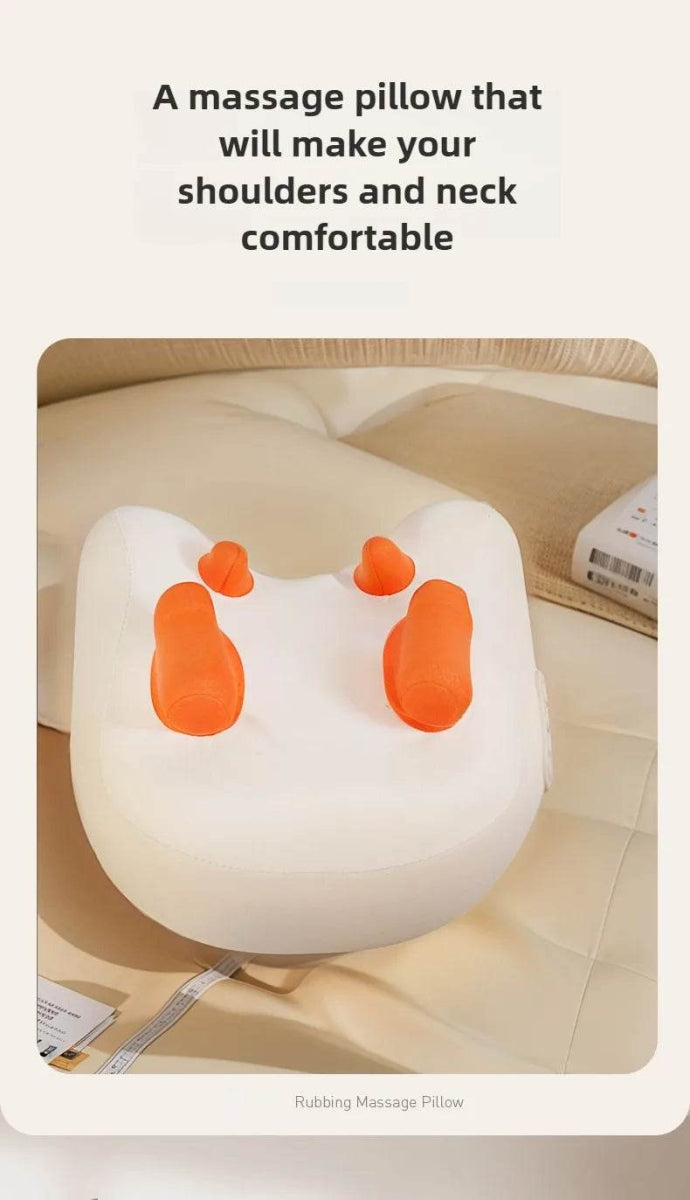 Rechargeable Shiatsu Electric Neck And Shoulder Massage Pillow - Sleep Galleria