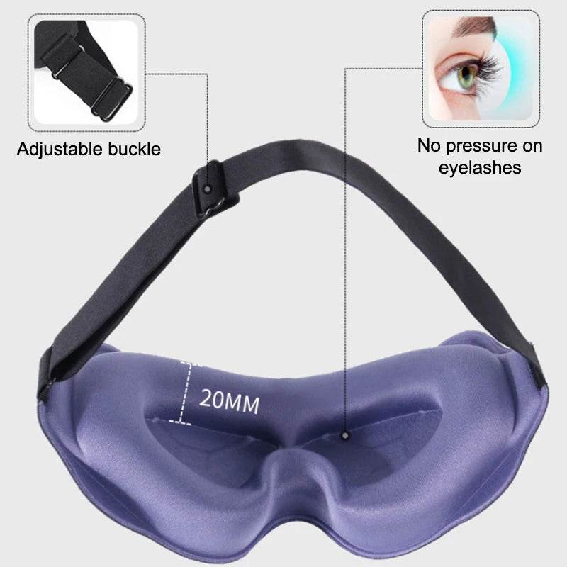 6D Contoured Light-Blocking Sleep Mask - Sleep Galleria