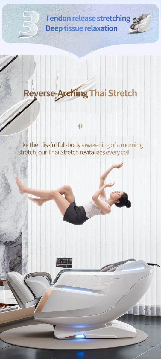 4D Smart Full-Body Precision Control Massage Chair - Omega Lifestyles