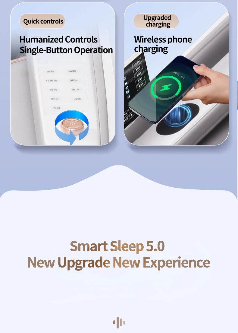 4D Smart Full-Body Precision Control Massage Chair - Omega Lifestyles