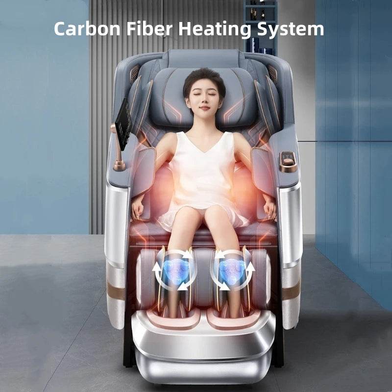 4D Zero Gravity Dual SL Track Full Body Massage Chair - Omega Lifestyles