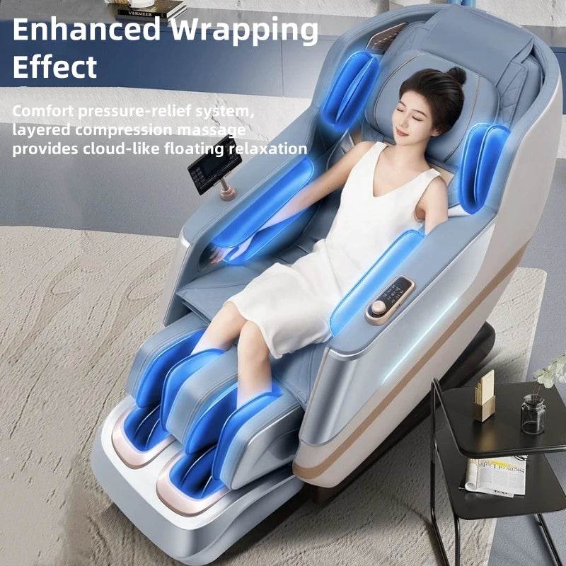 4D Zero Gravity Dual SL Track Full Body Massage Chair - Omega Lifestyles