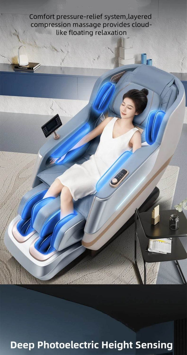 4D Zero Gravity Dual SL Track Full Body Massage Chair - Omega Lifestyles