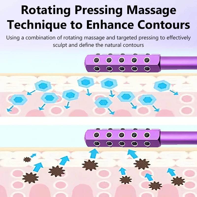 24-Piece Germanium Massage Roller Stick Set - Sleep Galleria