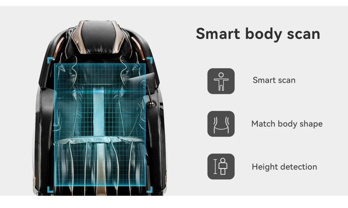 Kizuna NexusCore 4D Intelligent Shiatsu Massage Chair - Omega Lifestyles