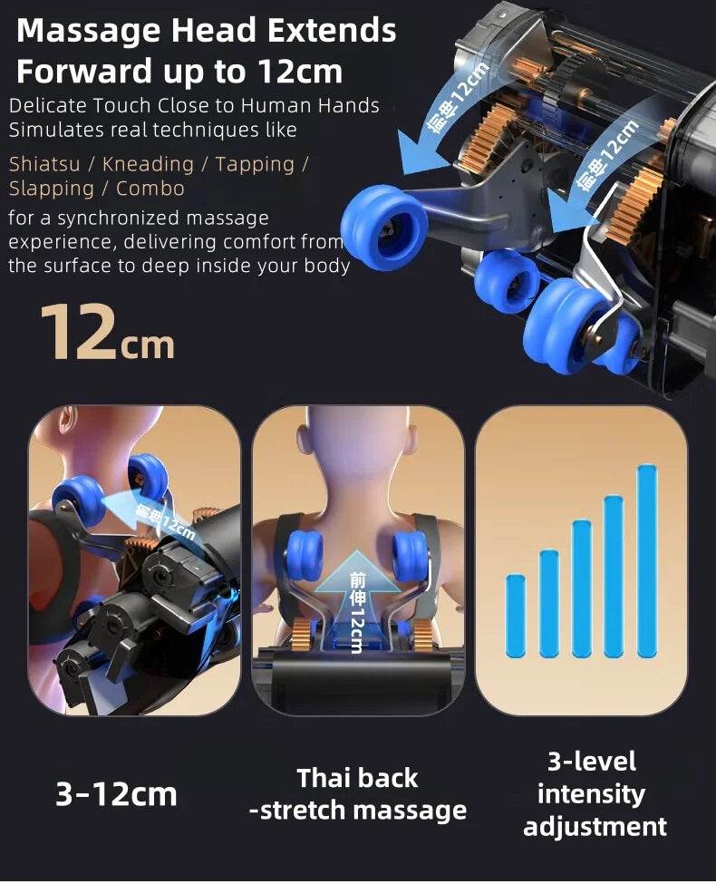 Kizuna SkyVoice 4D Zero Gravity AI Voice Massage Chair - Omega Lifestyles