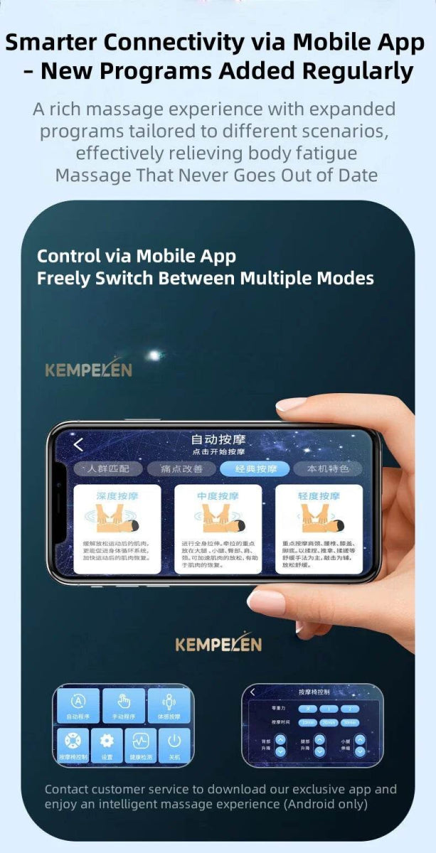 Kizuna SkyVoice 4D Zero Gravity AI Voice Massage Chair - Omega Lifestyles