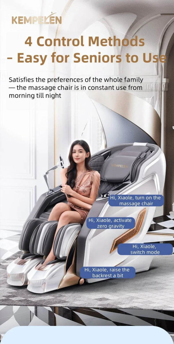 Kizuna SkyVoice 4D Zero Gravity AI Voice Massage Chair - Omega Lifestyles