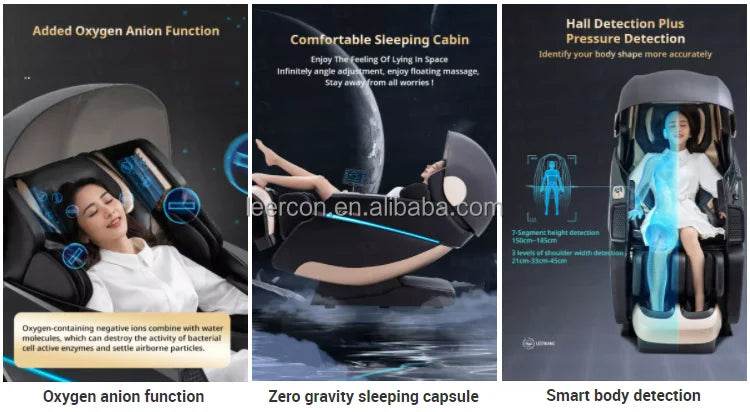 Luxury Zero Gravity Full Body Shiatsu Massage Chair - Omega Lifestyles