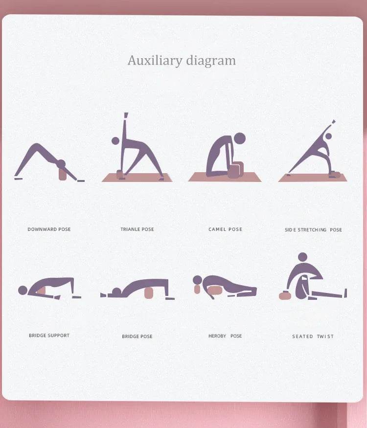 High-Density EVA Yoga Block For Balance And Flexibility - Sleep Galleria