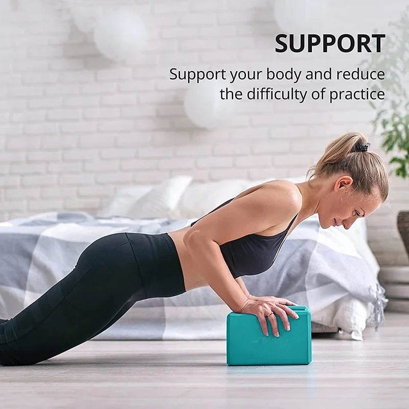 High-Density EVA Yoga Block For Balance And Flexibility - Sleep Galleria