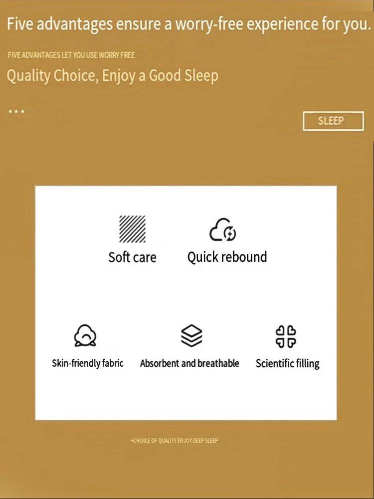 Antibacterial Cervical Spine Support Pillow - Omega Lifestyles