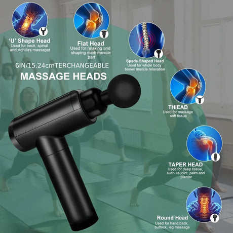 Deep Tissue Muscle Therapy Massage Gun - Sleep Galleria
