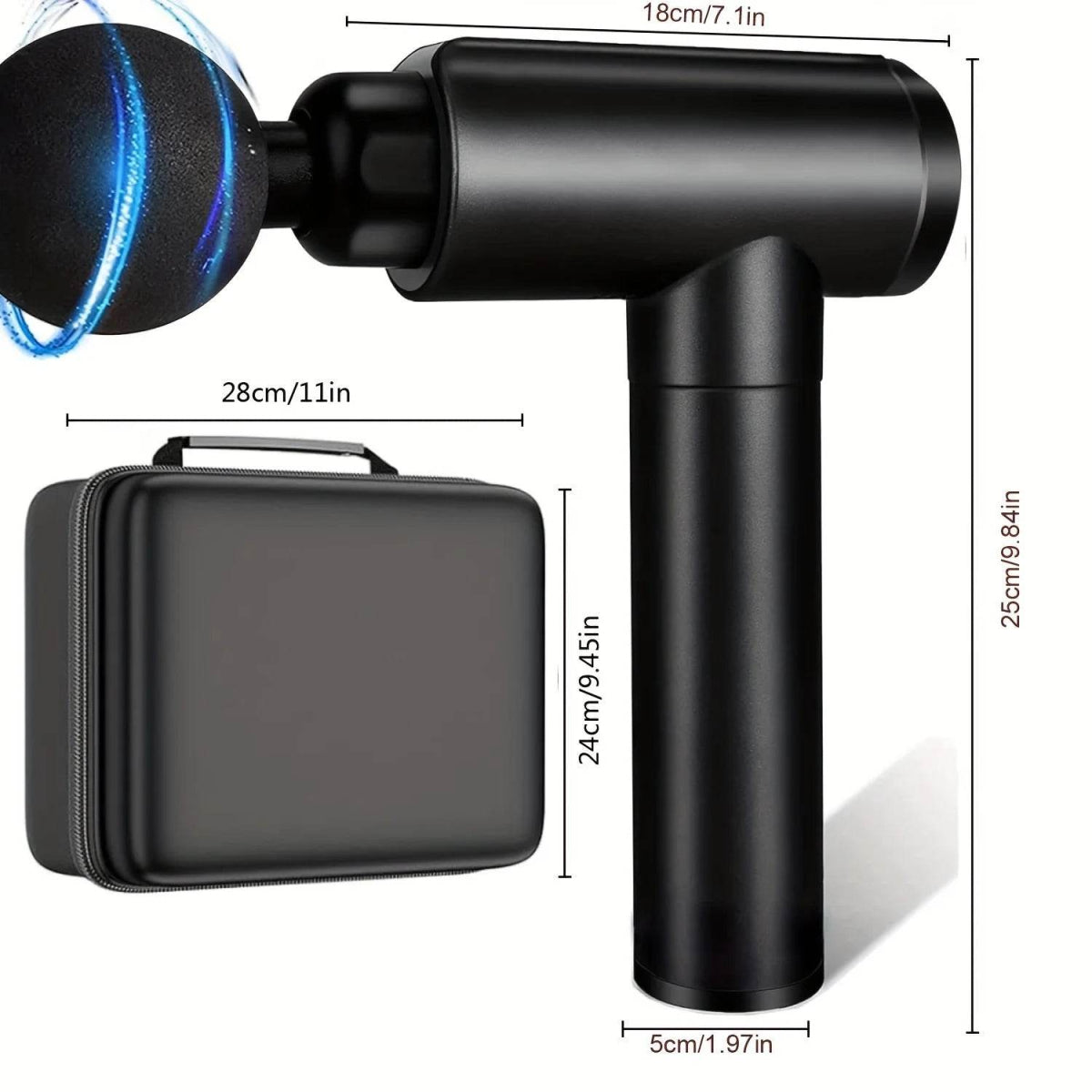 Deep Tissue Muscle Therapy Massage Gun - Sleep Galleria