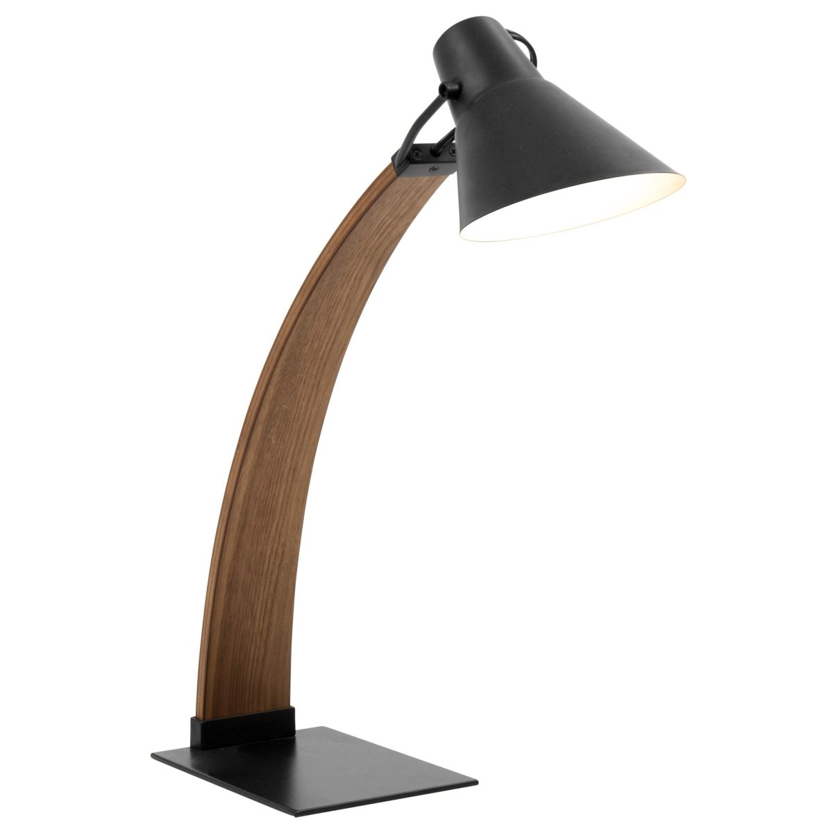Mid-Century Modern Adjustable Wood Table Lamp - Sleep Galleria