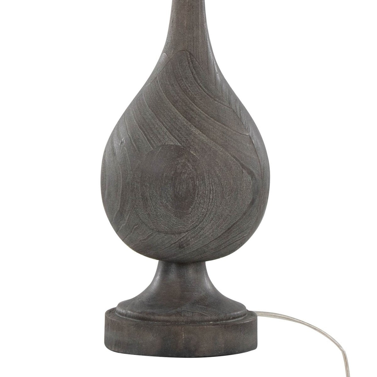 Set Of 2 Farmhouse Polyresin Table Lamps With Linen Shade - Sleep Galleria