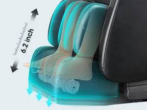 4D Zero-Gravity Shiatsu Heated Full Body Massage Chair - Omega Lifestyles