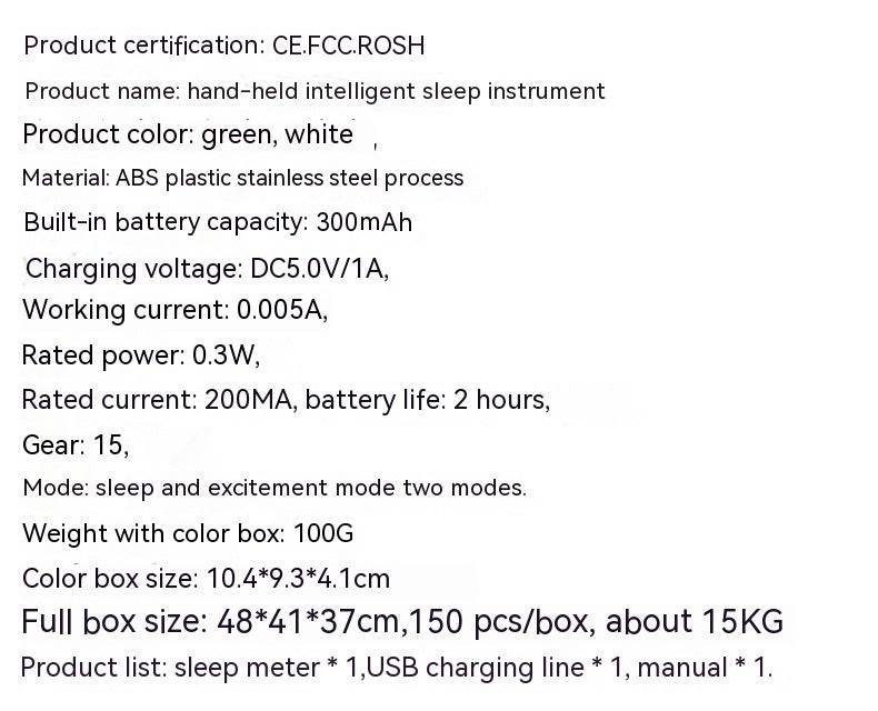 Handheld Intelligent Sleep Aid Device With Dual Modes - Sleep Galleria