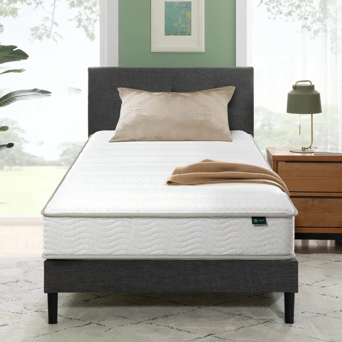 Medium Hybrid 11-Inch Memory Foam Spring Mattress - Sleep Galleria