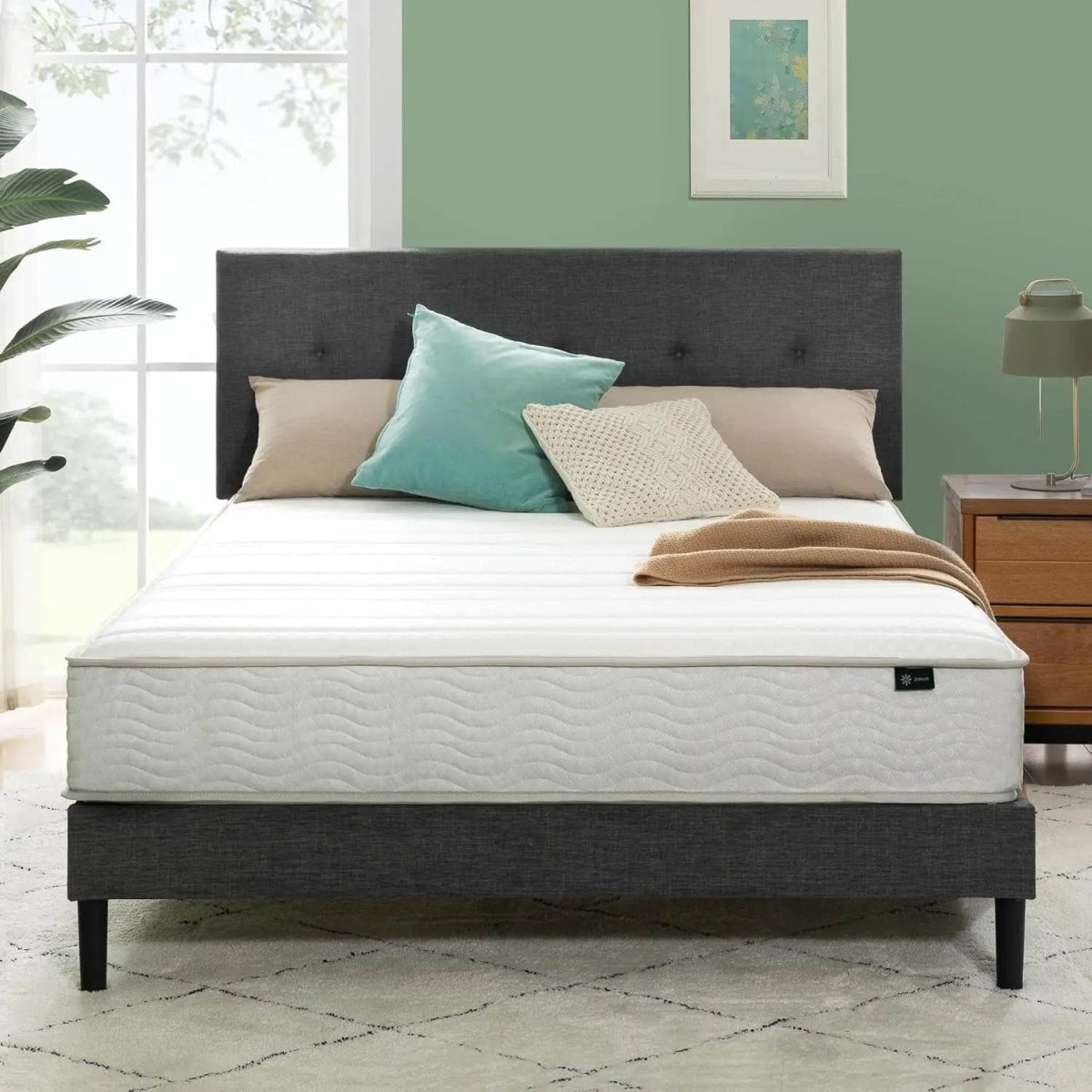 Medium Hybrid 11-Inch Memory Foam Spring Mattress - Sleep Galleria