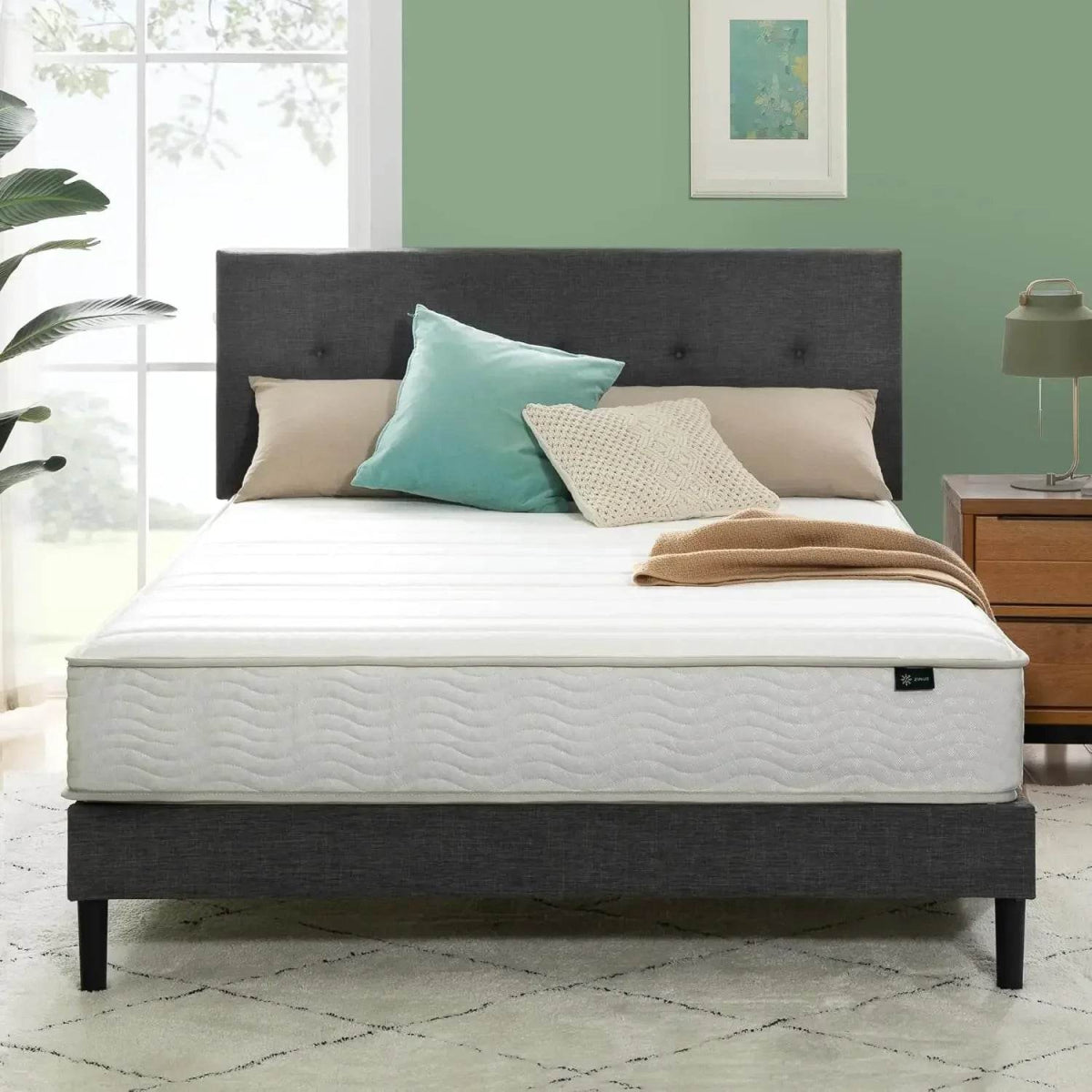 Medium Hybrid 11-Inch Memory Foam Spring Mattress - Sleep Galleria