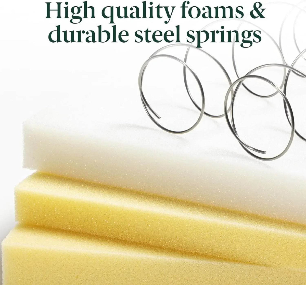 Medium Hybrid 11-Inch Memory Foam Spring Mattress - Sleep Galleria