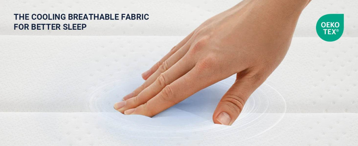 Medium Hybrid 12-Inch Smarts Coil Memory Foam Mattress - Sleep Galleria