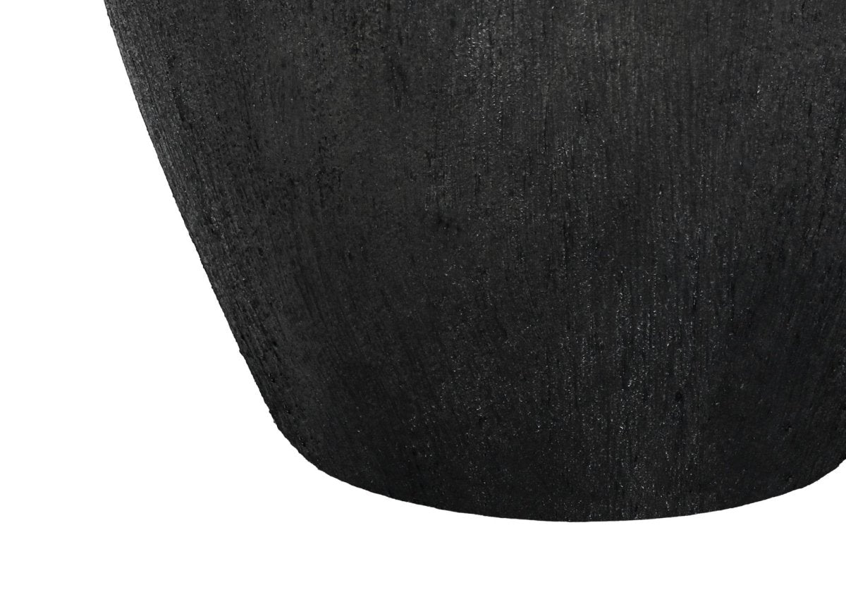 Modern Black Ceramic Table Lamp With Ivory Shade - Sleep Galleria