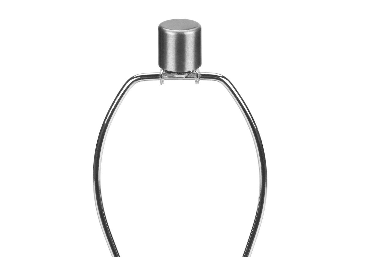 Modern Grey Resin Table Lamp With Ivory Shade - Sleep Galleria