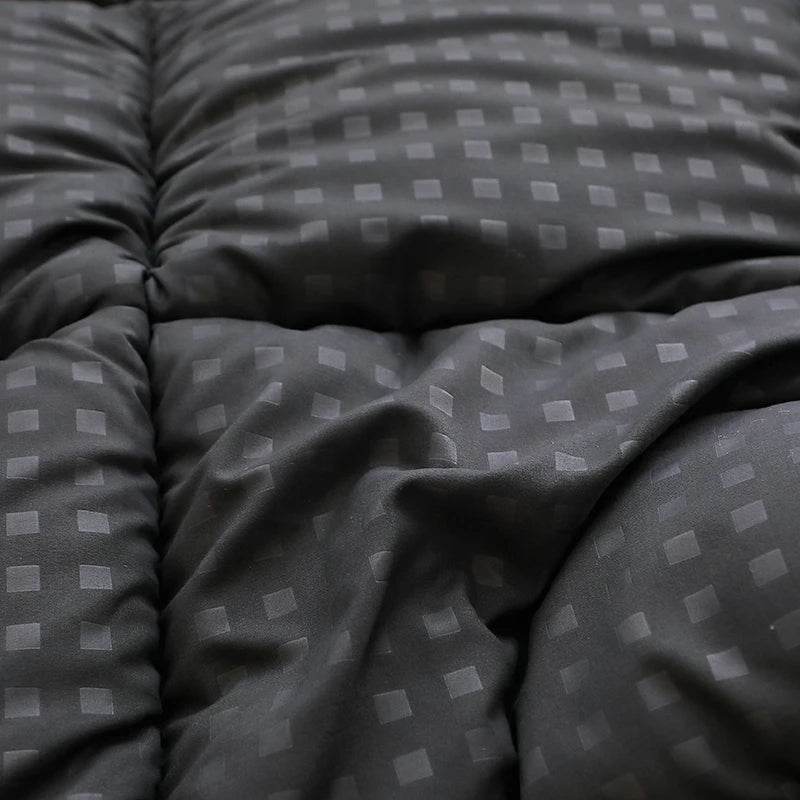 Quilted Polyester Mattress Pad With Secure Lacing - Sleep Galleria