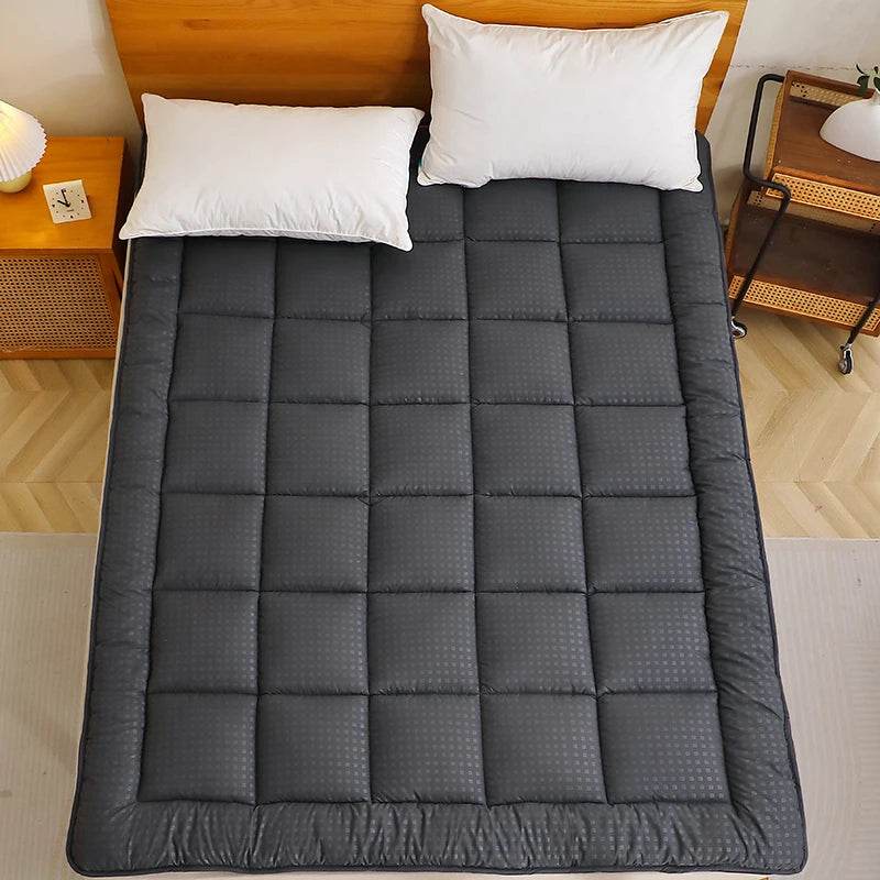 Quilted Polyester Mattress Pad With Secure Lacing - Sleep Galleria