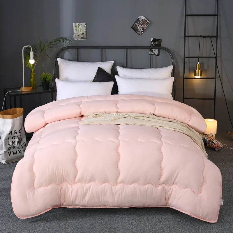 Thick Quilted Soft Warm Polyester Winter Blanket - Sleep Galleria