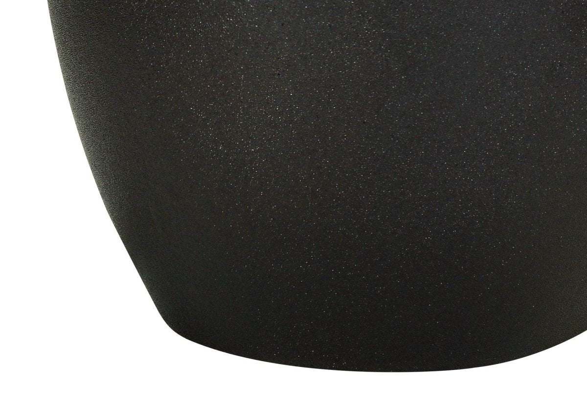 Transitional Black Ceramic Base Ivory Drum Table Lamp - Sleep Galleria