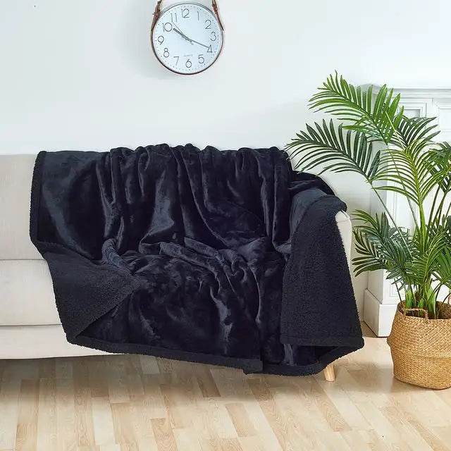Waterproof Winter Coral Fleece Shaggy Blanket - Sleep Galleria