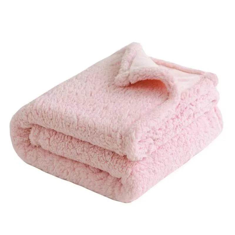 Waterproof Winter Coral Fleece Shaggy Blanket - Sleep Galleria