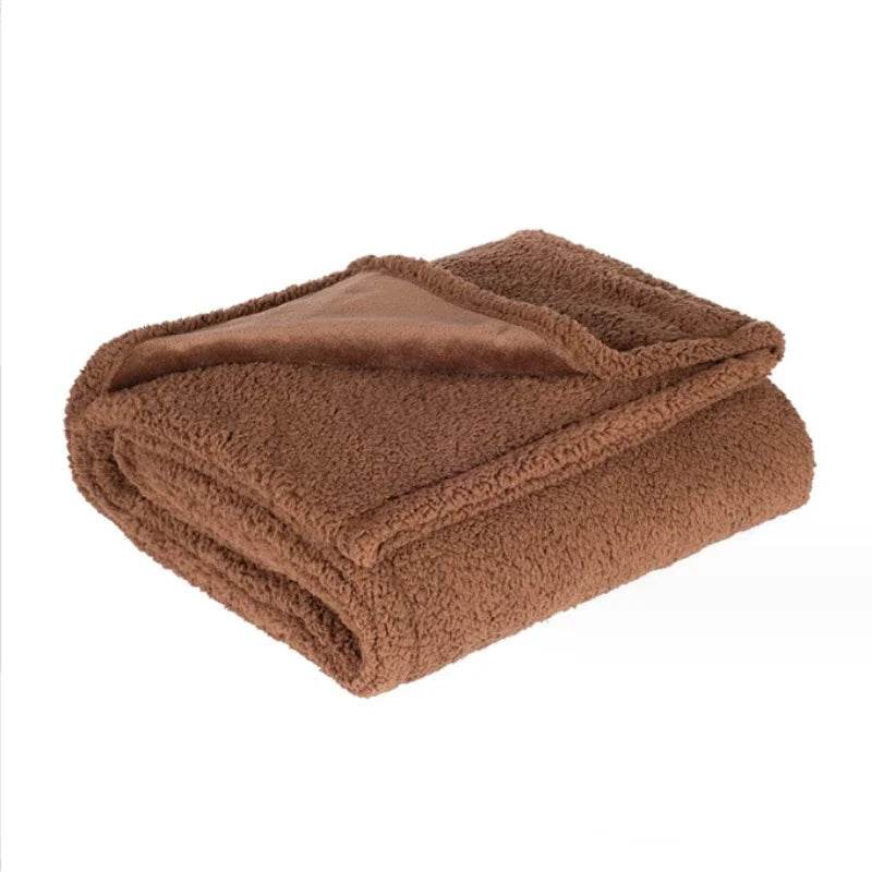 Waterproof Winter Coral Fleece Shaggy Blanket - Sleep Galleria