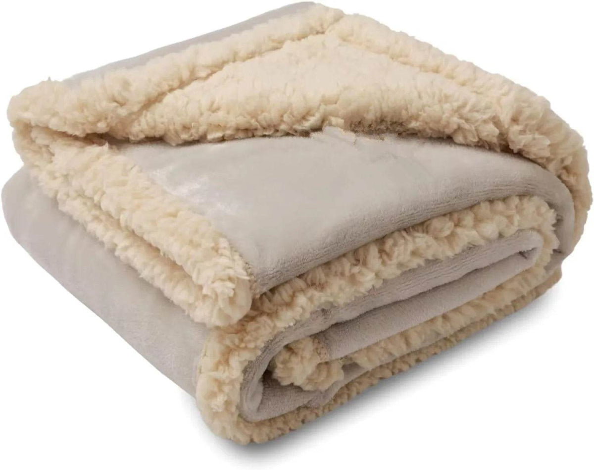 Waterproof Winter Coral Fleece Shaggy Blanket - Sleep Galleria