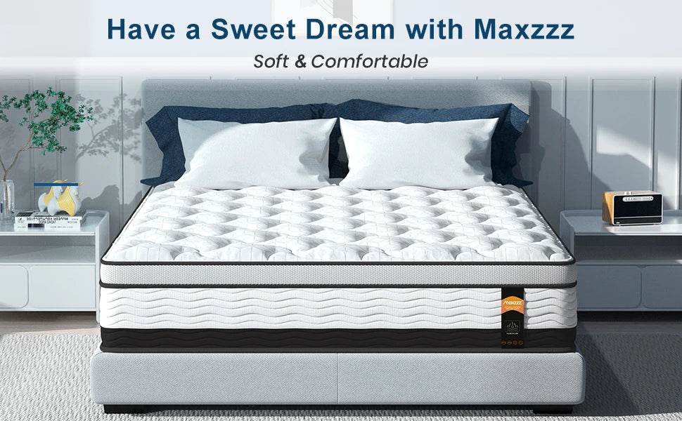 12-Inch Cooling Gel Hybrid Mattress - Sleep Galleria