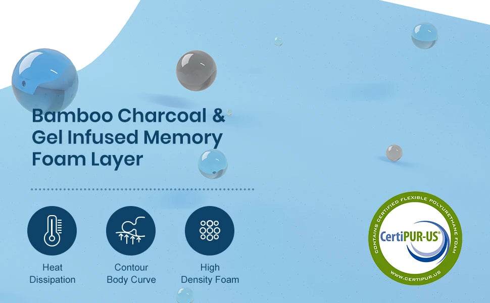 12-Inch Cooling Gel Hybrid Mattress - Sleep Galleria